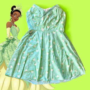 Her Universe Disney The Princess And The Frog Icon Retro Halter Dress